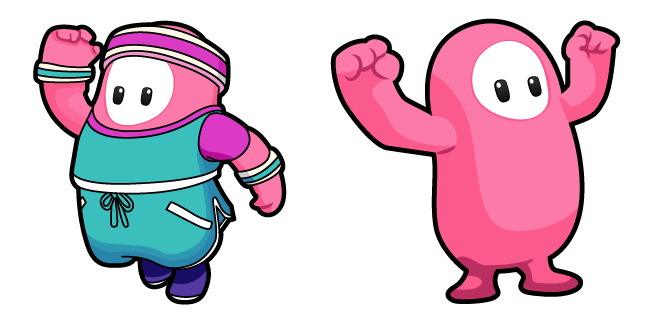 Fall Guy Rookie Costume Cursor