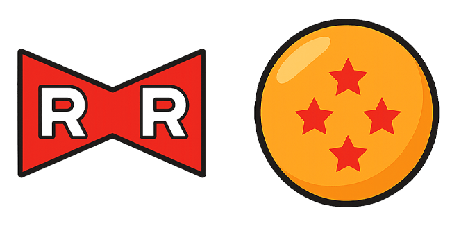 Red Ribbon Army & 4 Star Dragon Ball Cursor