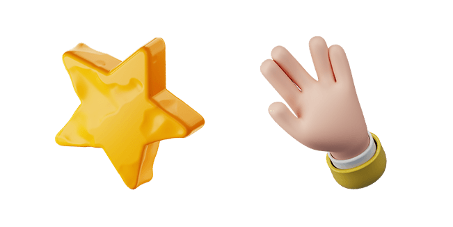 Star Trek Sign 3D Cursor