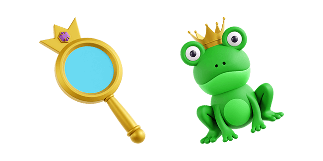 Hand Mirror & Frog Prince 3D Cursor