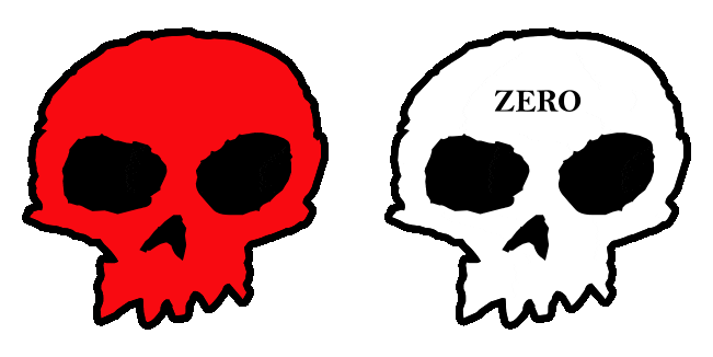 Zero Skull Logo Animated Cursor