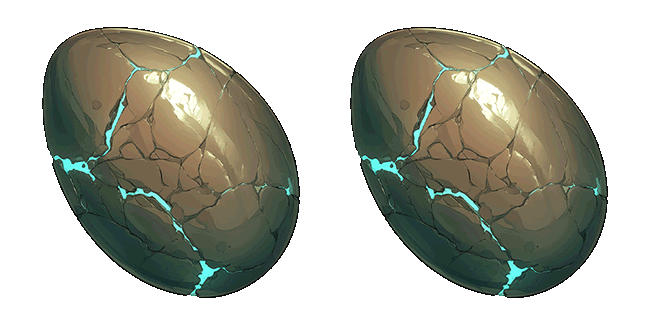 Magic Glowing Egg Animated Cursor