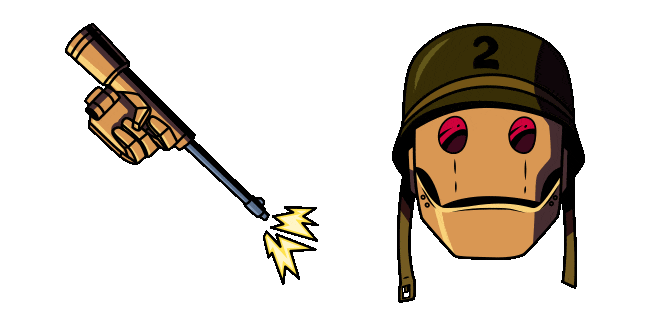 G.I. Robot & Weapon Animated Cursor