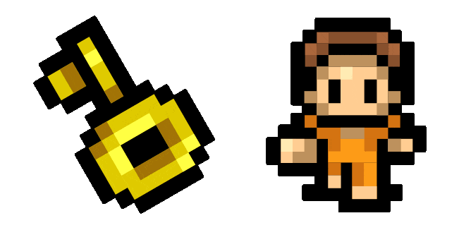 The Escapists Rabbit & Key Animated Cursor
