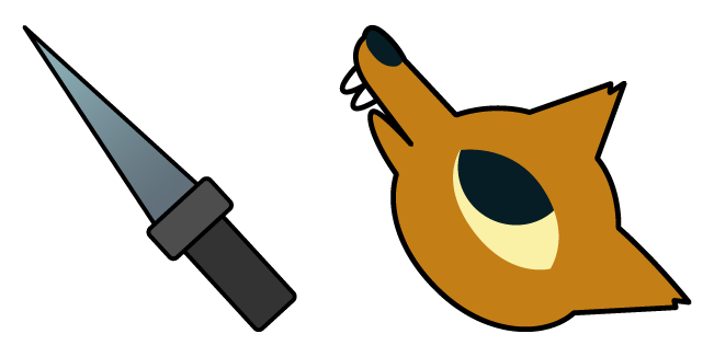 Night in the Woods Gregg Lee & Knife Cursor