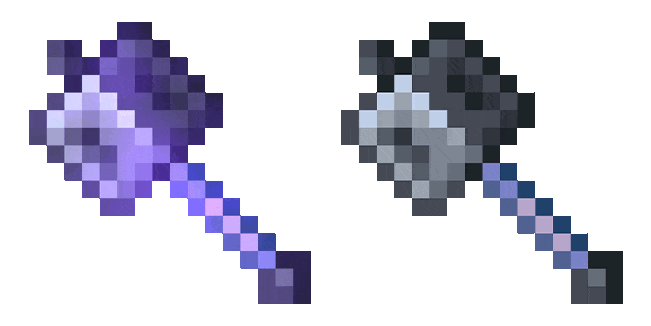 Minecraft Mace Enchanted Animated Cursor