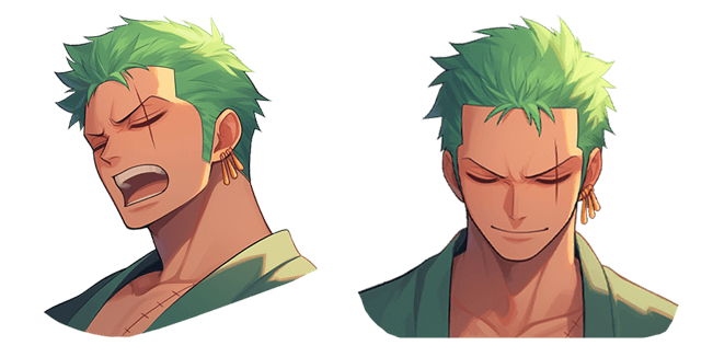 One Piece Mysterious Roronoa Zoro Cursor