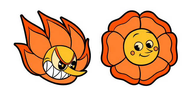 Cuphead Cagney Carnation Cursor