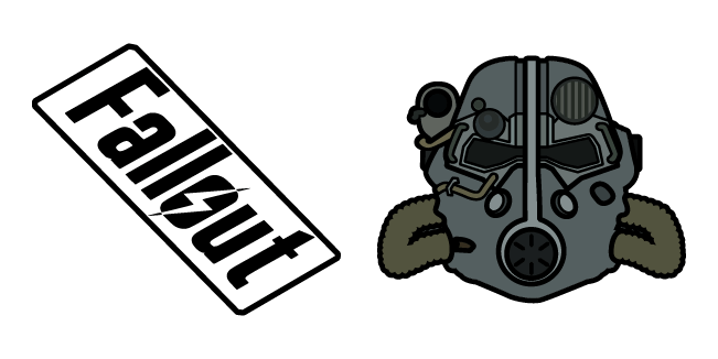 Fallout Helmet & Logo Cursor