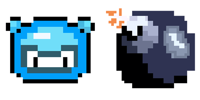 Bombsquad 1990 Pixel Cursor