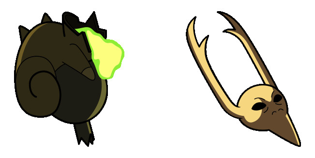The Owl House Emperor Belos & Palisman Animated Cursor