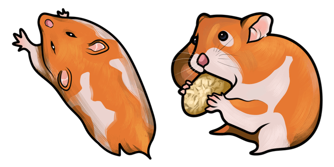 Golden Hamster Cursor