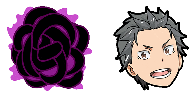 ReZero Natsuki Subaru Animated Cursor