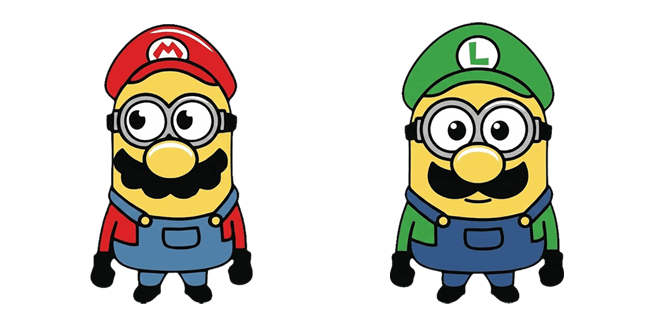 Minion Mario & Luigi Cursor