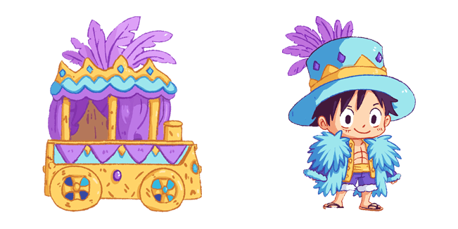 Grand Carnival Luffy & Festival Float Cursor