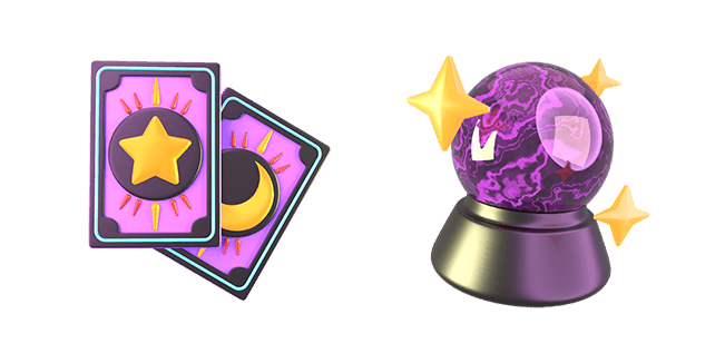 Magic Cards & Crystal Ball 3D Cursor