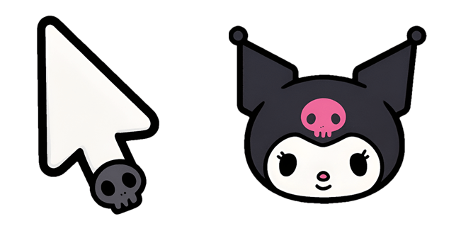Sanrio Kuromi Arrow Cursor