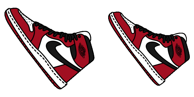Nike Air Jordan 1 Animated Cursor
