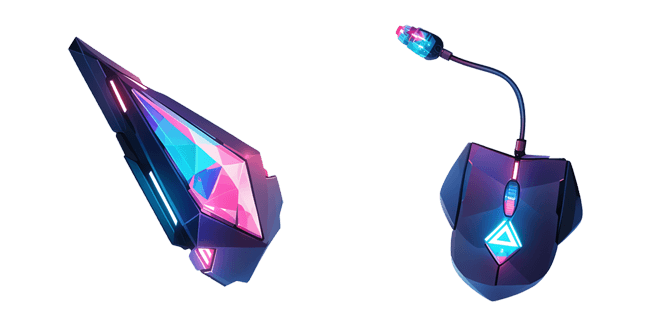 Neon Core Arrow & Mouse Cursor