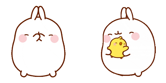 Molang & Piu Piu Animated Cursor