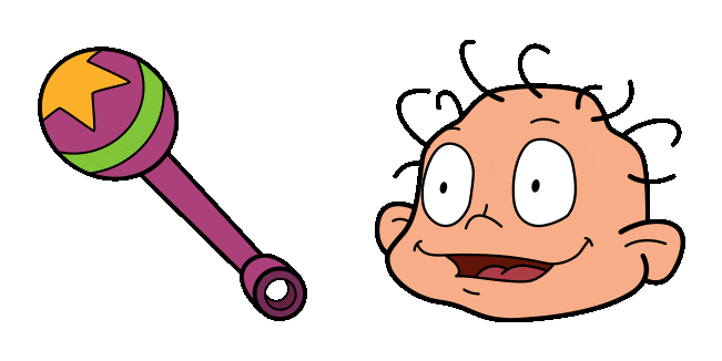 Rugrats Dil Pickles & Rattle Animated Cursor