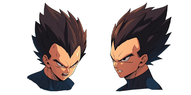 Dragon Ball Furious Vegeta Cursor