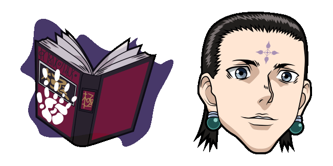 Hunter x Hunter Chrollo Lucilfer & Bandits Secret Book Animated Cursor