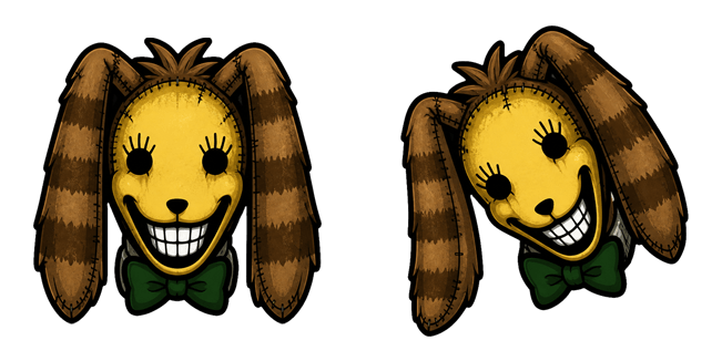 The Walten Files Pumpkin Rabbit Cursor
