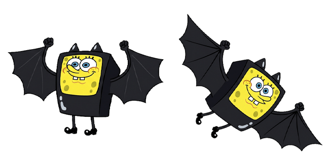 SpongeBob SquarePants Bat Costume Cursor