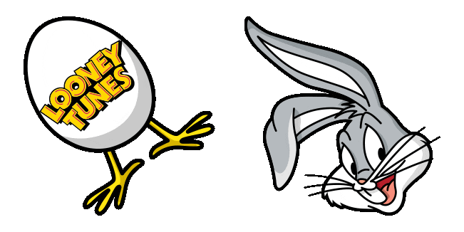 Looney Tunes Bugs Bunny & Egg Animated Cursor