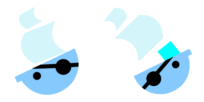 Just Shapes & Beats The Boat Animated Cursor