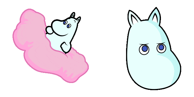 Moomin Moomintroll Animated Cursor