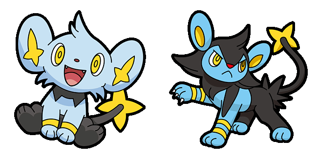 Pokemon Shinx & Luxio Animated Cursor