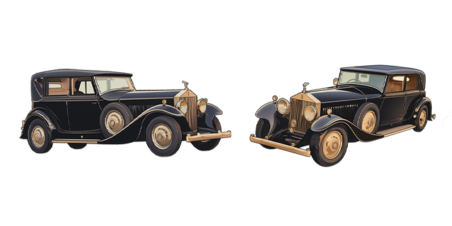 Retro Rolls Royce Cursor