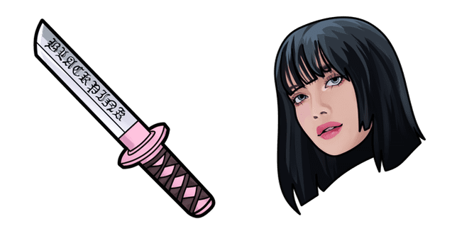 BLACKPINK Lalisa Manoban & Katana Cursor