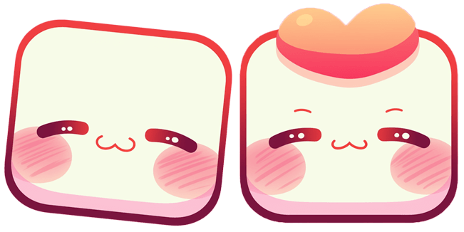 Cute Square Character Cursor