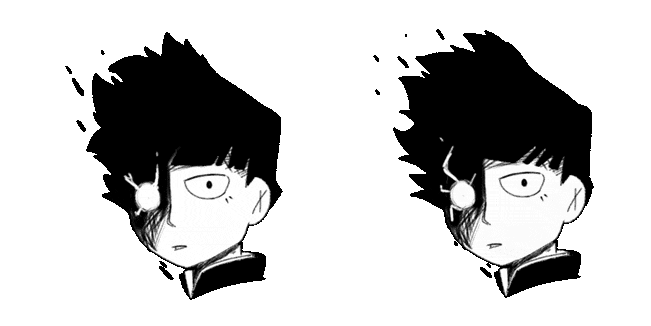 Mob Psycho 100 Shigeo Manga Animated Cursor