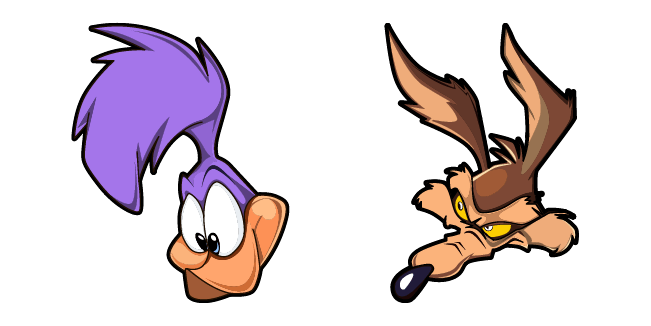 Looney Tunes Road Runner & Wile E. Coyote Cursor
