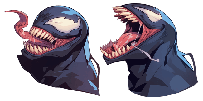 Marvel Mad Venom Cursor