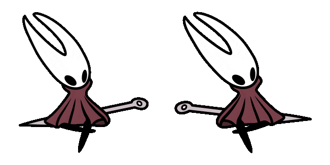 Hollow Knight Hornet Animated Cursor