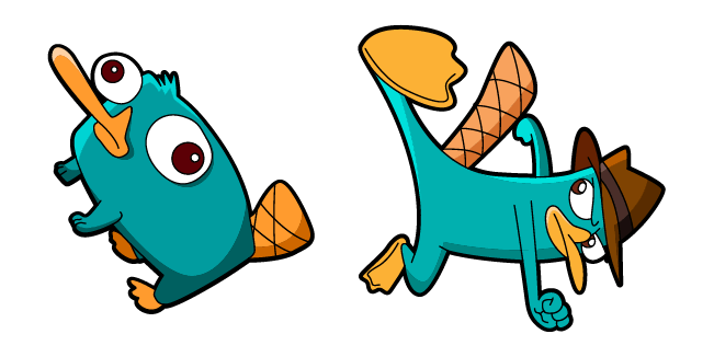 Phineas and Ferb Perry the Platypus Cursor
