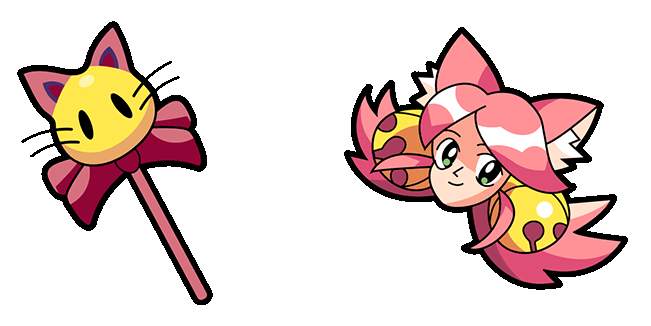Deltarune Pink & Magic Wand Animated Cursor