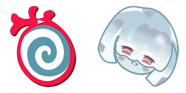 Cookie Run Agar Agar Cookie Animated Cursor