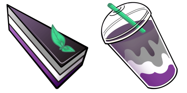 LGBTQ Asexual Cursor