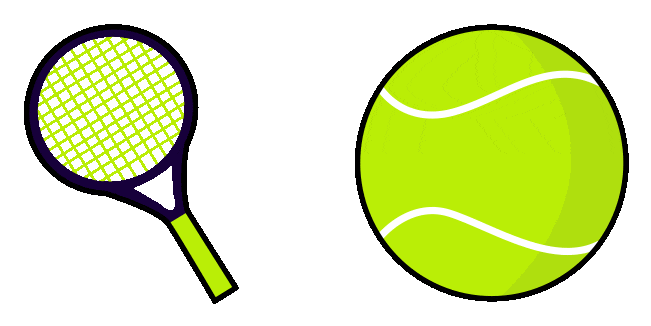 Tennis Punch & Ball Animated Cursor