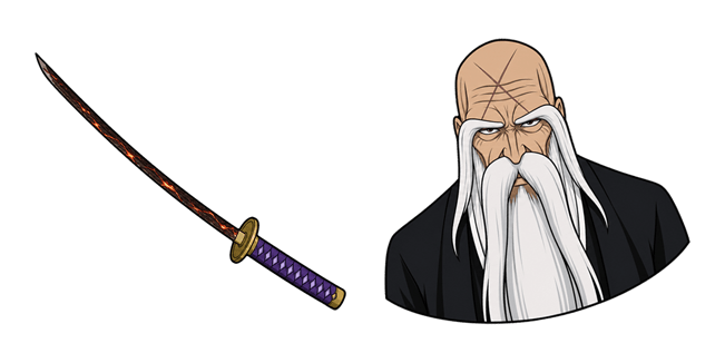 Bleach TYBW Genryusai Yamamoto & Zanka no Tachi Cursor