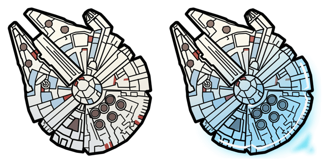 Star Wars Millenium Falcon Cursor