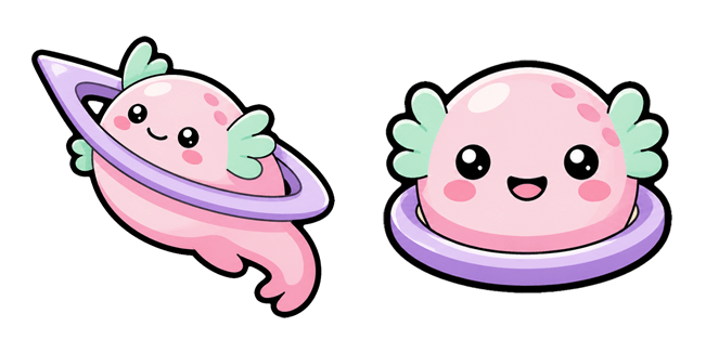 Mochi Planet Axolotl Cursor