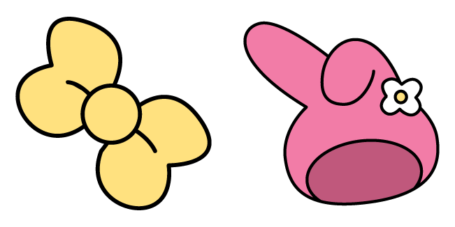 Sanrio My Melody Bow & Hat Cursor