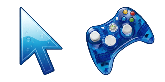 Frutiger Aero Xbox Gamepad Cursor